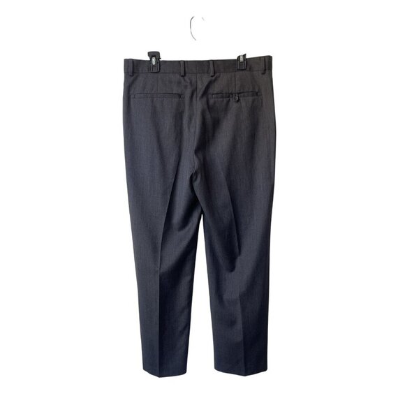 Banana Republic Mens 100% Wool Pants 35X30 Gray Business Dress Classic Work Suit - Picture 4 of 8